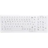 Active Key AK-C7000F-FUS-W/GE Kabellose Tastatur Weiß