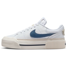 Nike Court Legacy Lift Sneaker Damen 104 - white/diffused blue-lt orewood brn-sail 40.5