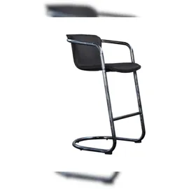KAWOLA Barhocker Trivia 51 x 102 x 62 cm Schwarz
