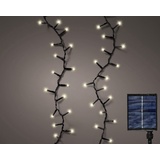 Kaemingk Solar LED-Licherkette Compact 16 m warmweiß