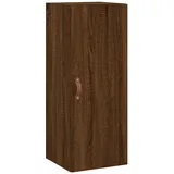 vidaXL Wandschrank Braun Eichen-Optik 34,5x34x90 cm