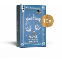 Frechverlag Nachfüllset: Sternzeichen Mini-Puzzle Waage 10 St.