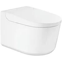 Grohe Sensia Dusch-WC Komplettanlage für Unterputzspülkästen, Wandmontage, Anal- & Lady- Dusche, inkl. Hygienespülung) alpinweiß, 36507SH0