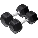 ORANGE GYM Hex Hantel 2 kg 2er Set orange / schwarz