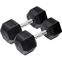 ORANGE GYM Hex Hantel 2 kg 2er Set orange / schwarz