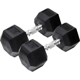 ORANGE GYM Hex Hantel 2 kg 2er Set orange / schwarz
