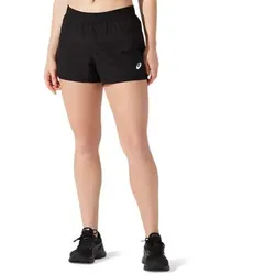 Asics für Damen. 2012C332 Kurzer Kern 4In schwarz (XS), Sportlich, Multisport, Recyceltes Polyester, Nachhaltig
