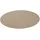 Snapstyle Feinschlingen Velour Teppich Strong Nougat Rund