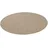 Snapstyle Feinschlingen Velour Teppich Strong Nougat Rund