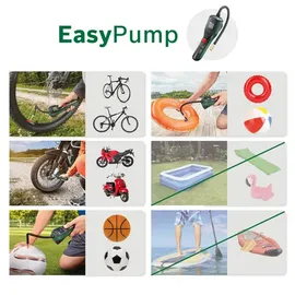 Bosch DIY EasyPump 12 Akku-Luftpumpe inkl. Tasche + Akku 3.0Ah (0603947000)