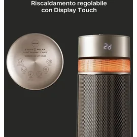 Macom 944 cm Turmventilator Rosa