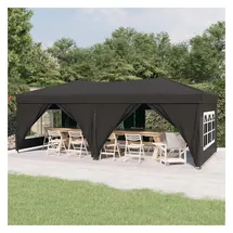 vidaXL Partyzelt Faltbar mit Seitenwänden Anthrazit 3 x 6 m 