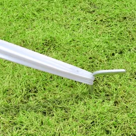 vidaXL Sternzelt 14 x 14 m weiß