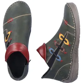 Rieker Damen 72581 Stiefelette, grün