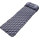 NILS CAMP Nc4006 Graue Wandermatte mit Pumpe Nils Camp - Grau