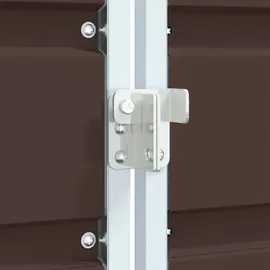 vidaXL Mülltonnenbox 72 x 81 x 115 cm braun