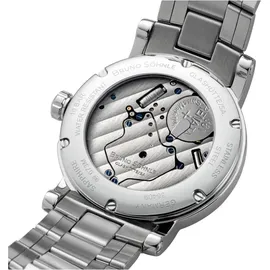 Bruno Söhnle Pesaro I 17-13073-346 - ozeanblau mit Sonnenschliffstruktur,Edelstahl,silber - 43mm