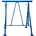 Topleiter Gerüstbock Blau höhenverstellbar Tragkraft