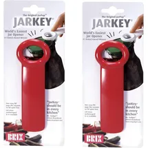 Brix Harold Import Company Brix Original Easy Jar Schlüsselöffner 2-Pack rot