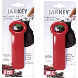 Brix Harold Import Company Brix Original Easy Jar Schlüsselöffner 2-Pack rot