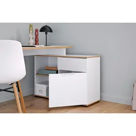 Jahnke Eckschreibtisch X-CLUB C 40 E Weiß