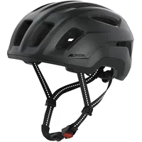 Alpina Paranus Urban Fahrradhelm (Größe 55-59CM, schwarz)