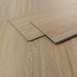ML-Design PVC Bodenbelag Click Vinyl-dielen, 4,2mm, Dicke 4,2mm, 3,08m2/14 Dielen, Golden Hour Eiche Braun Holzoptik, wasserfest, Belastungsklasse 34
