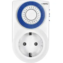 Heitech 10x Heitech, Zeitschaltuhr, Tages-Zeitschaltuhr mechanisch 'Mini'