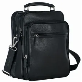 LEONHARD HEYDEN Berlin Umhängetasche Leder Black