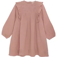 MINYMO Sommerkleid MIDress LS w. Emb in rosa | Gr.: 140