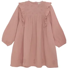 MINYMO Sommerkleid MIDress LS w. Emb in rosa | Gr.: 140