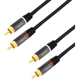 Logilink Audiokabel 2x Cinch-Stecker - 2x Cinch-Stecker 15,0m (CA1203)