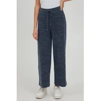 Oxmo Sweathose OXBerenice 21800063-ME Sportive Sweathose mit weitem Bein