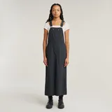 G-Star Dungaree ärmelloses Langes Kleid - Petrol - S