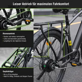 Sachsenrad R8R Flex III 28 Zoll RH 54 cm Unisex schwarz