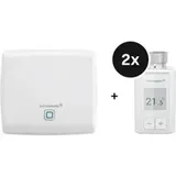 Homematic IP Starter Set Heizen mit 2 Heizkörperthermostaten Flex
