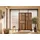 MASSIVMOEBEL24.DE Highboard 110 x 150 x 40 cm Hellbraun