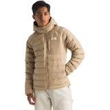 The North Face Jungen Reversible Perrito Hoodie-Jacke, Khaki Stone, 140