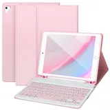 iPad-Tastaturhülle für iPad 6. Generation 2018, iPad 5. Generation 2017, Bluetooth-Tastatur für iPad Air 2/1, Pro 9,7 Zoll, Hülle mit Tastatur, iPad 6. Generation, iPad-Tastaturhülle 6. Generation mit