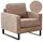 Beliani Sessel VIND Cord Beige