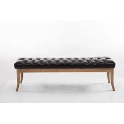 CLP Sitzbank Ramses Kunstleder antik-hell braun/150 cm