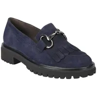 Paul Green Slipper & Mokassin 2734-044, Rauleder, Blau, Dame... 7,5