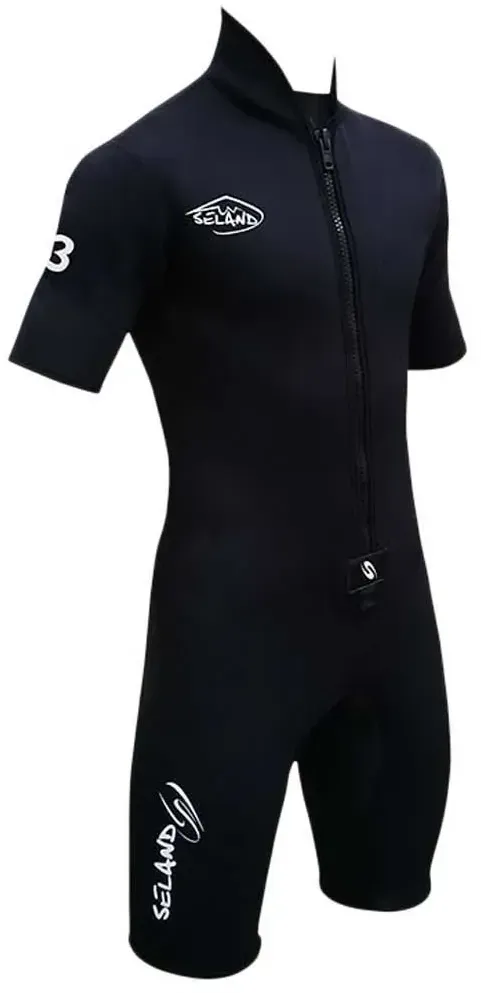 Seland Veral Corto 3 Mm Kurzarm-shorty - Black - XS