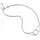 SilberDream Fußkette Silber 925 Sterling Silber ca. 25cm + 3cm Verlängerung Ring | Gr.: onesize
