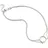 SilberDream Fußkette Silber 925 Sterling Silber ca. 25cm + 3cm Verlängerung Ring | Gr.: onesize