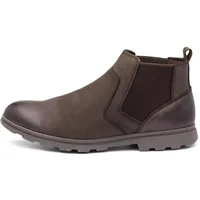 Hush Puppies Tyrone Chelsea-Stiefel für Herren, braun, 12 UK - 45.5 EU