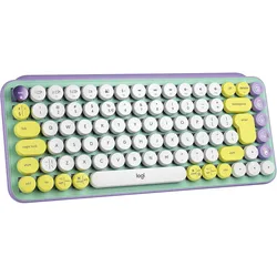 Logitech POP Keys - Tastatur - kabellos - Bluetooth 5.1, Bluetooth LE