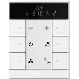 Busch-Jaeger Raumtemperaturregler SBR/U6.0.11-84 6-fach mit Bedienfunktion
