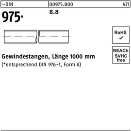 Reyher Gewindestange DIN 975 M14x 1000mm 8.8 1 Stück