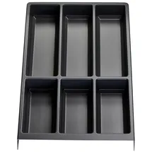 SOTech SEPARADO Besteckeinsatz 300 x 474 x 51 mm schiefergrau